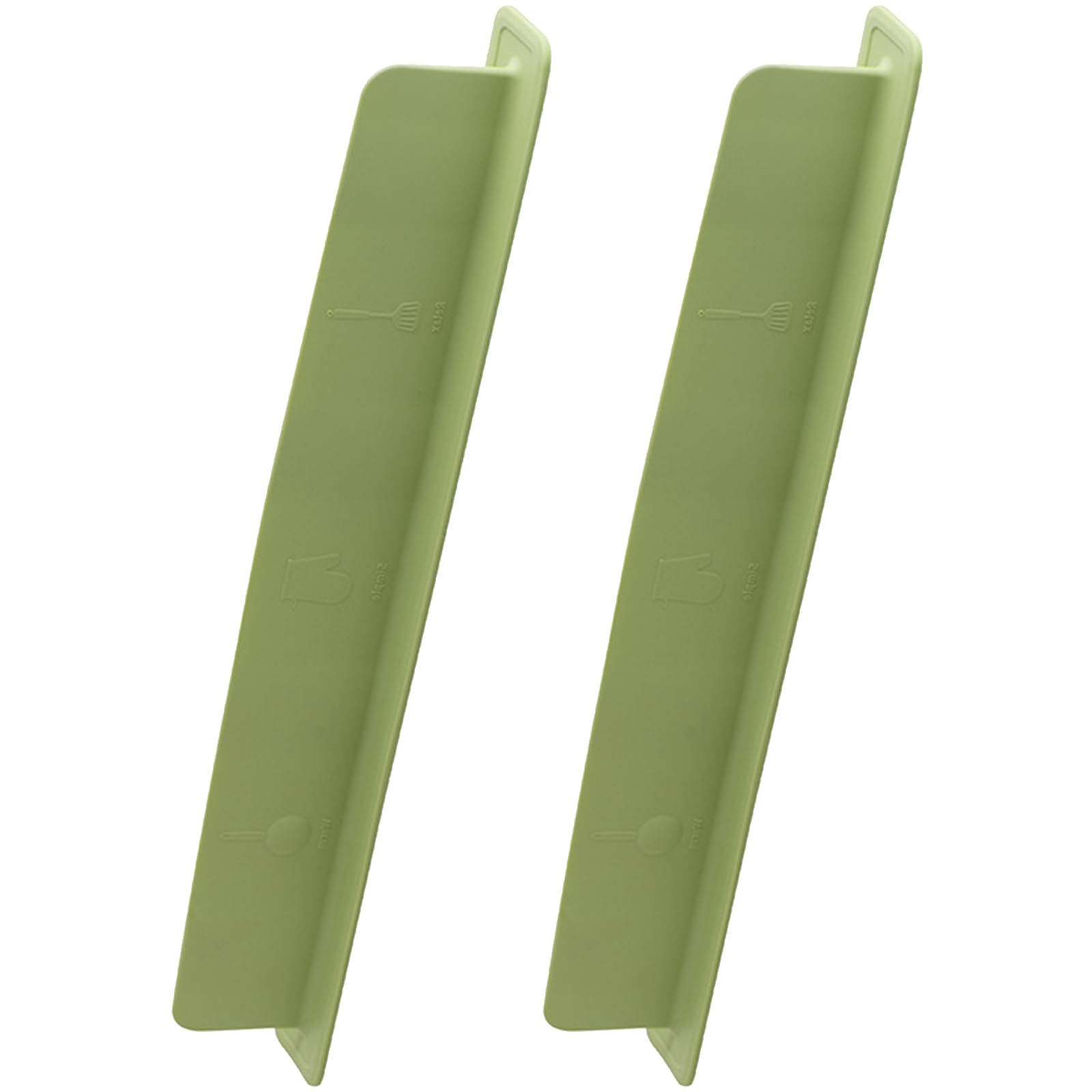 YROHGKPN 2 Pack Silicone Splash Guards Flexible Water Deflection Barrier for Kitchen Bathroom Sink Countertop Splash Guards