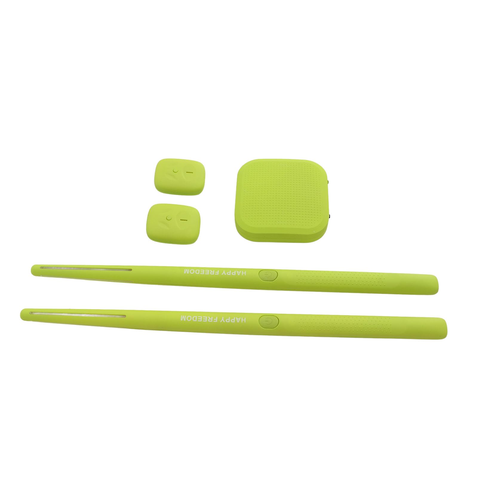 Virtual Reality Drum Set, ABS Air Drum Kit Portable Long Lasting Performance for Home for Adults for Outdoor Gardens (Green)