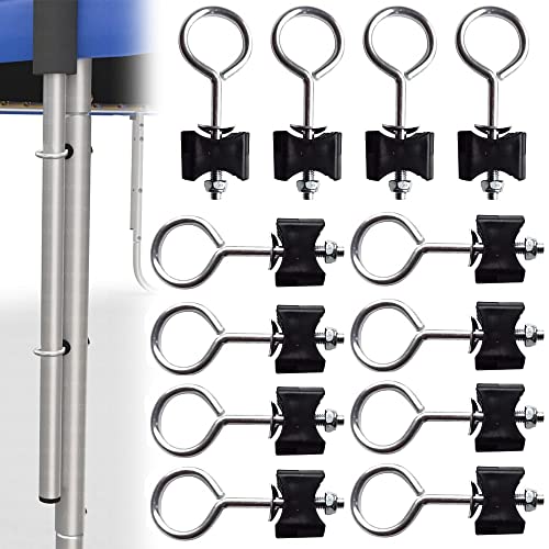 12 Piezas Tornillos para Cama Elástica,Tornillo de Trampolín,Accesorios para Trampolín,Accesorios para Cama Elástica,Kit de Repuesto de Tornillos para Trampolín (A)