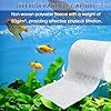 Hoeine Replacement Fleece Roll for Red Sea ReefMat 1200 | 115ft Quick-Change Dense Filter Media, Crystal Clear Aquarium Filtration (1 Pack) #2