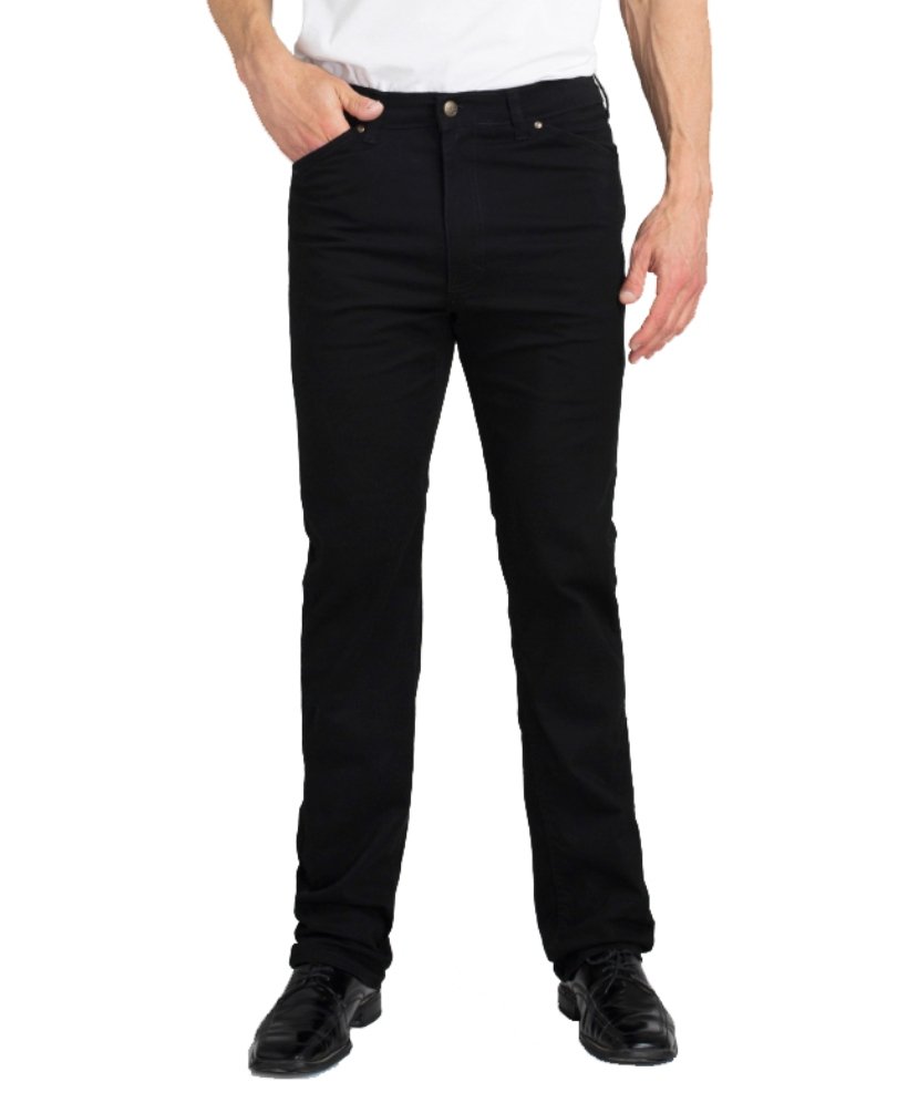 #283BK - Black Lightweight Stretch Twill Pant