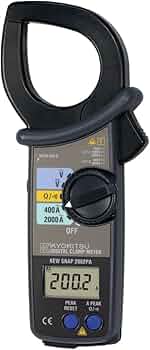 Amazon.co.jp: 共立電気計器(KYORITSU) ACクランプメーター 2002PA
