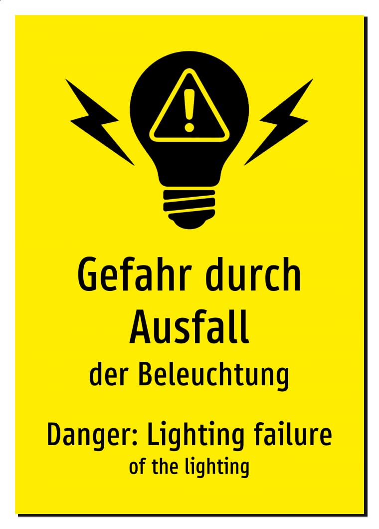 51544-DEEN-S-06 | Gefahr durch Ausfall der Beleuchtung