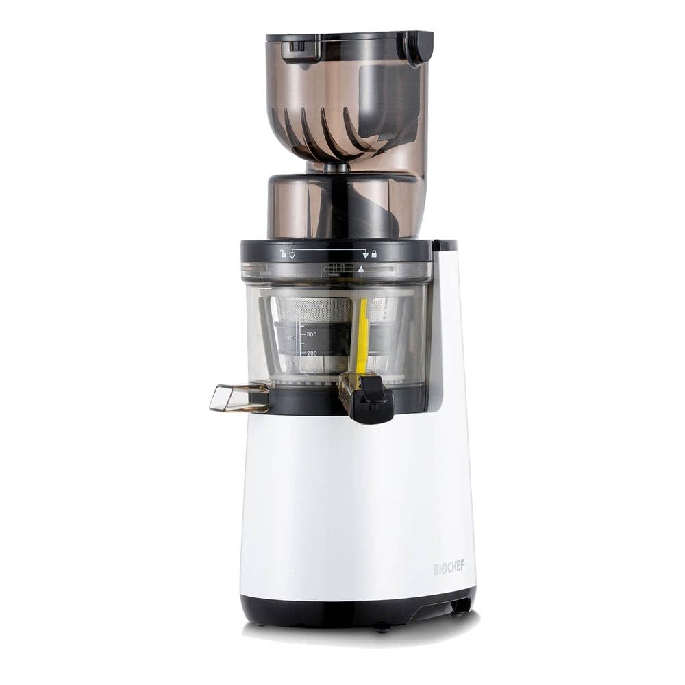 BioChef Atlas Whole Slow Juicer Extracteur de Jus - Blanc