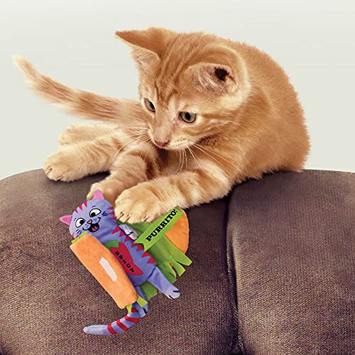 BRINQUEDO KONG PULL-A-PARTZ PURRITO P/GATOS