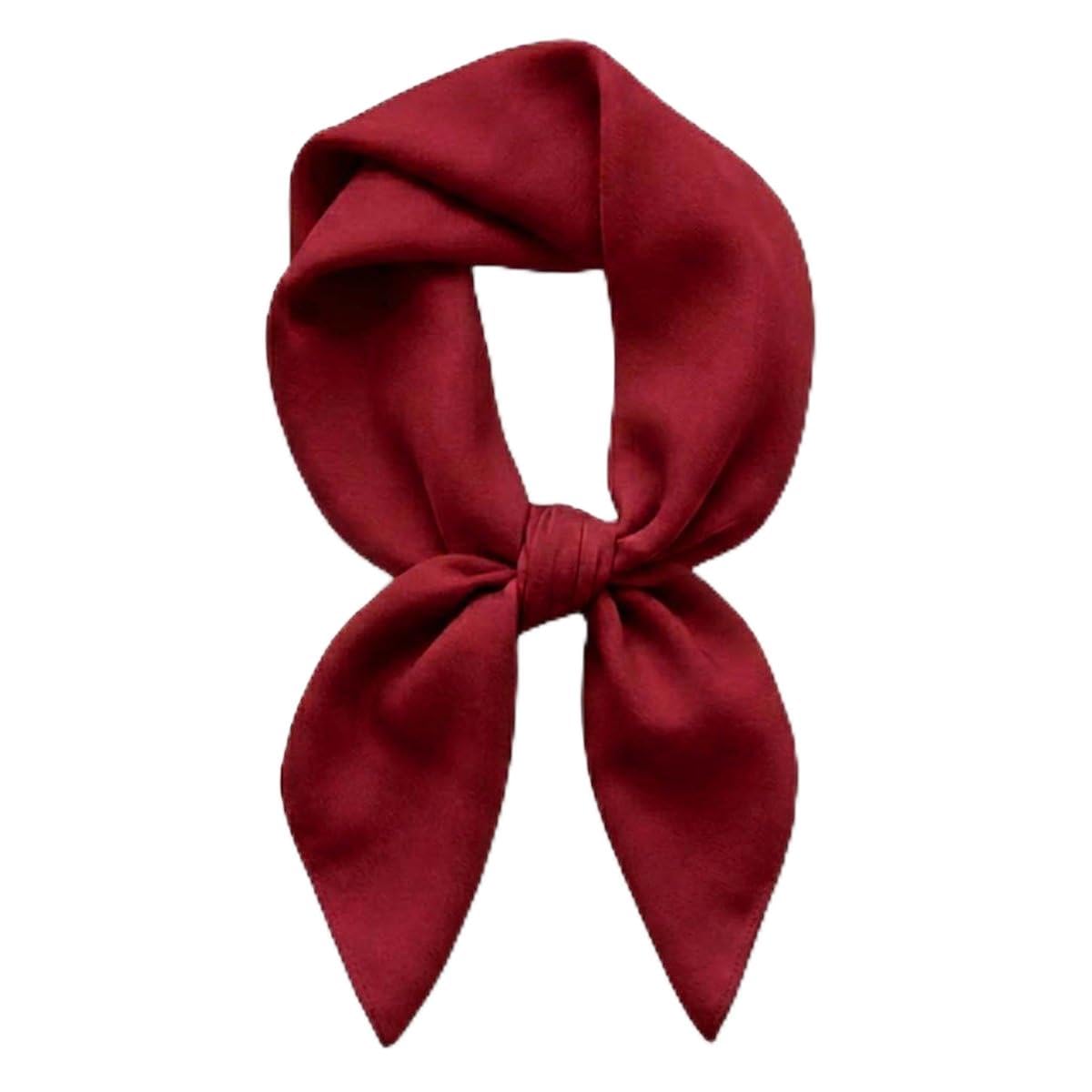 TigerTie fijne damessjaal, chiffon halsdoek, in effen kleur - afmetingen 58 cm x 58 cm, grijs antraciet, Nickituchgröße: ca. Länge 58 cm, Breite 58 cm