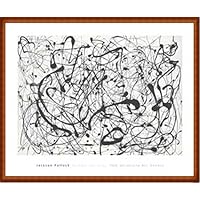 Amazon.co.jp: ポスター ジャクソン ポロック Number 14 Gray