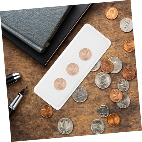 Caja transparente para monedas Vaguelly con capacidad amplia miniatura 4