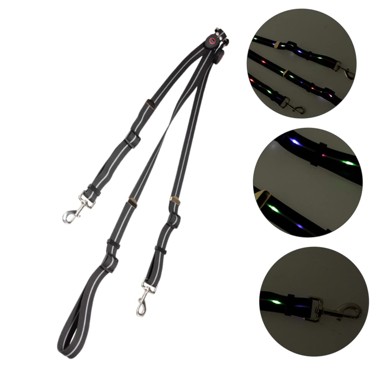 SUPVOX Correa Led Ecuestre Recargable De Alta Visibilidad Para Montar Caballo Arnés De Pecho y Ligero Para Seguridad Nocturna