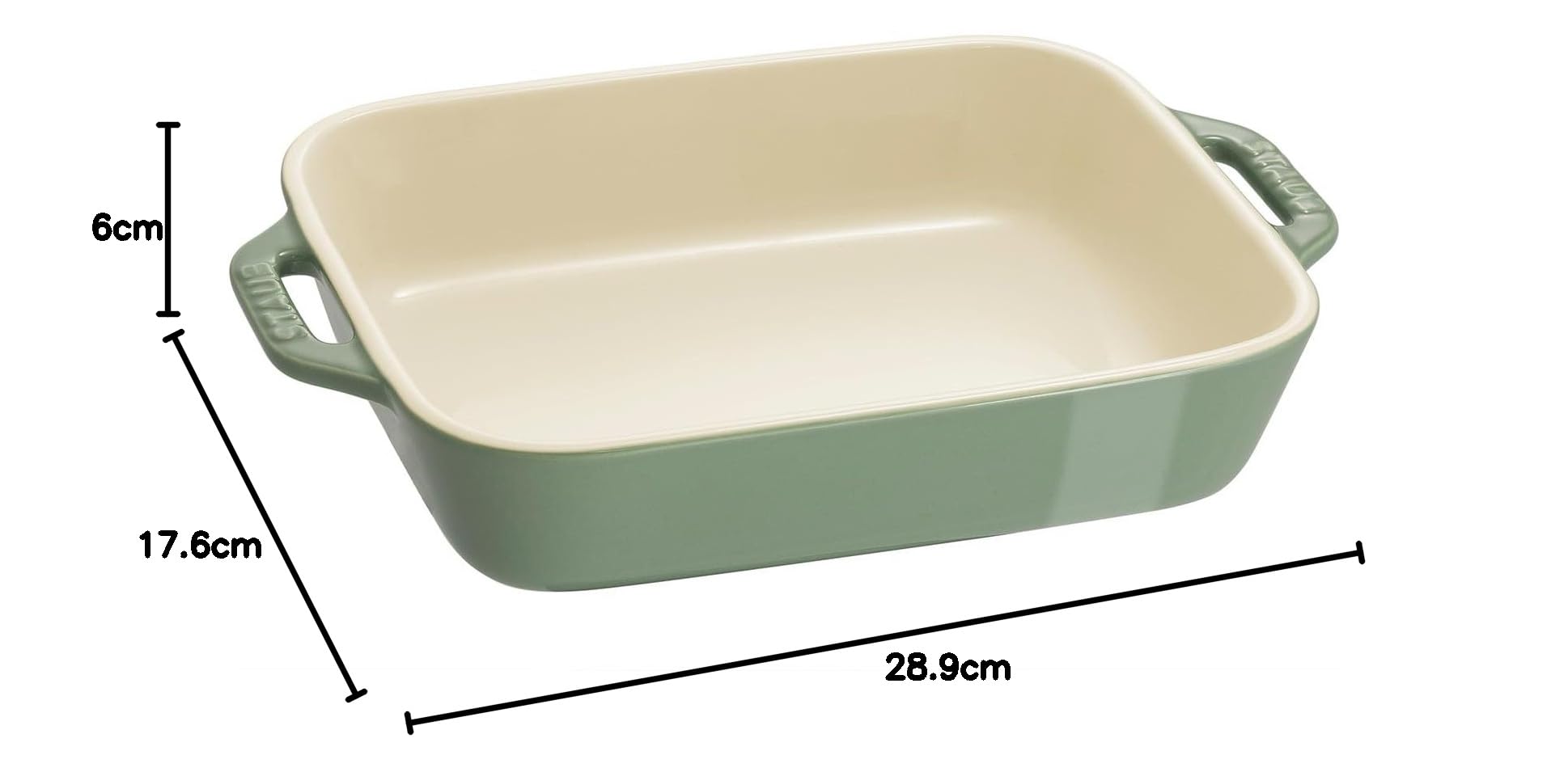 Amazon.co.jp: staub ストウブ 「 レクタンギュラー ディッシュ 20cm