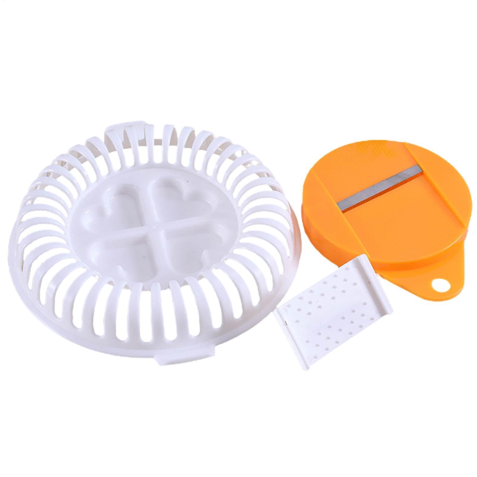 Microwave Snack Maker - Potato Chip Maker, Microwave Potato Chip Cooker | Homemade Fruit & Potato Crisp Slicer, Snack Chips Tray, Microwave Cooking Rack, Kitchen Accessories for Healthy Snacks
