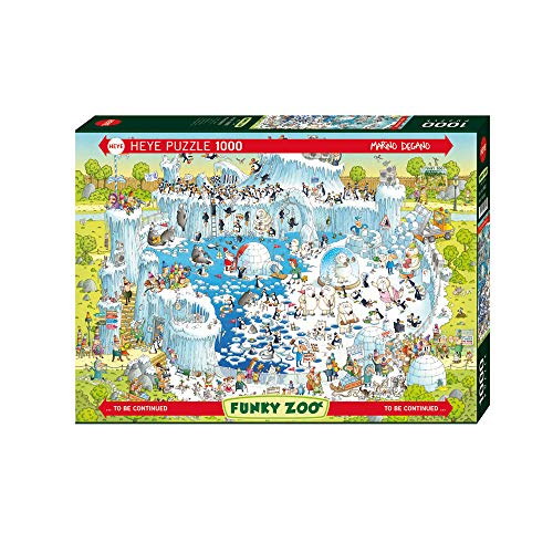 HEYE Puzzle ヘイパズル 29692 Marino Degano : Funky Zoo, Polar Habitat