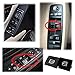 ALAVENTE 4Pcs Driver Window Switch Repair Button Caps, Lift Button Left and Right Caps for Mercedes Benz ML GL R Class W164 X164 W251 Front DRIVER MASTER Side