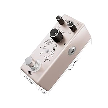 エレキギター•ベース用 アナログ ギャラクシー フランジャーペダル❣️ エレキギター•ベース用 アナログ ギャラクシー フランジャー