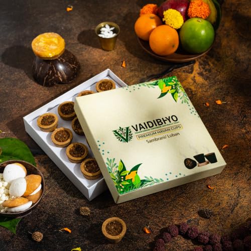 See full amazon price history chart for Vaidibhyo® Luxury Loban/Sambrani Havan Cups - 15 Pcs | Herbal | Traditional Scent for Relaxation | Purify Home Atmosphere | Eco-Friendly Packaging | Free Stand Inside Vaidibhyo® Luxury Loban/Sambrani Havan Cups - 15 Pcs | Herbal | Traditional Scent for Relaxation | Purify Home Atmosphere | Eco-Friendly Packaging | Free Stand Inside (B0DG35PK18) Amazon Price History, Amazon Price Tracker
