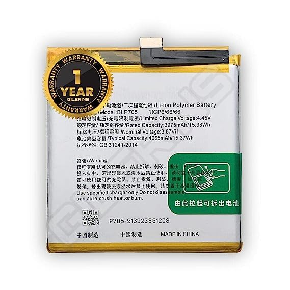Image of Original BLP705 Battery for Oppo Reno 10x Zoom CPH1919, PCCM00 battrey with 1 Year Warranty**** (F00027)