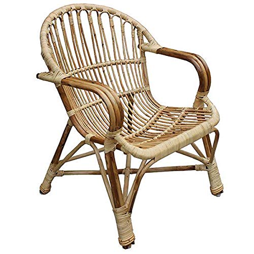 Chennai Chairs Rattan Casima Cane Armchair Natural Finish Amazon.in