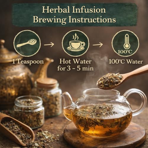 Image of Sancha Tea Boutique, Pristine Collection Gift Box, 25g x 2 Loose Leaf Herbal Teas, Caffeine-Free Herbal Tisane Assortment, Premium Luxury Tea Gift for Wellness & Gifting