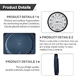 Zoom IMG-2 molbory termometro igrometro rotondo 2 Zoom IMG-2 molbory termometro igrometro rotondo 2