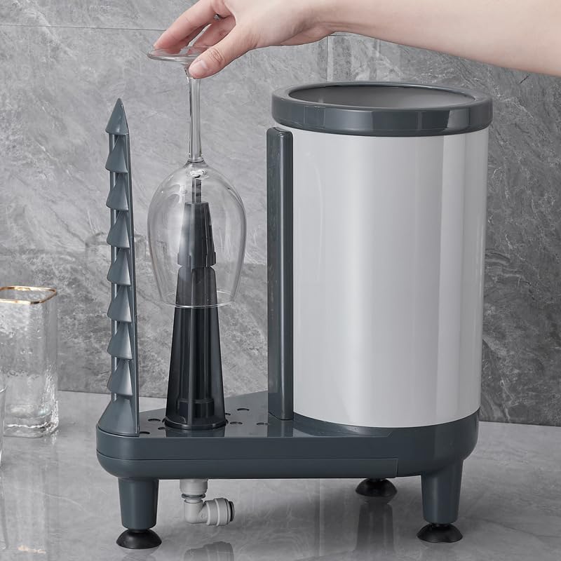 High-Pressure Automatic Cup Washer — Simultaneously Cleans Both the Interior and Exterior of Cups; Compatible with a Wide Variety of Cup Types; Suitable for Both Home and Commercial use.