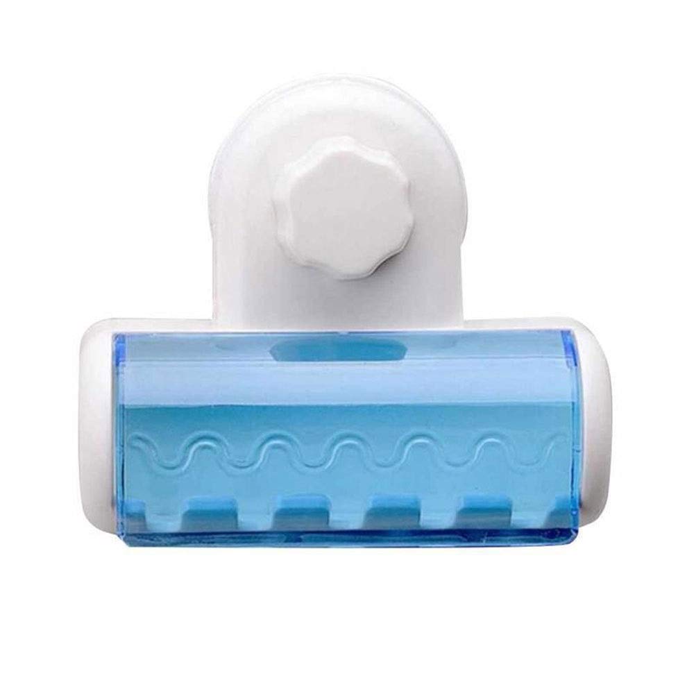 JINGYAN Toothbrush Holders Wall Mount Toothbrush Holder Suction Rack Dustproof Tooth Brush Stand Hooks Bathroom Accessories