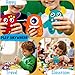 TUZT My First Sewing Kit for Kids - Monster Sewing Craft Kit for Beginners with 12 Pre-Cut Monster Plush Toys, Scissor, Plastic Needles & Thread, DIY Felt Crafts Project for Girls & Boys Ages 4-12