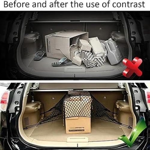 Filet de stockage arrière pour Ford Escort filet élastique de coffre voiture - 7
