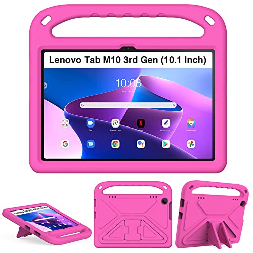 XunyLyee Funda Infantil para Lenovo Tab M10 3rd Gen 10.1' TB-328F/ TB-328X, Rosa