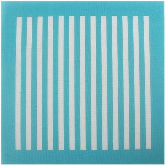 House of Cake Stencil - Vertical Lines design - Reusable Flexible Food Grade Mesh Stencil for Cake and Craft Design, Airbrushing and more