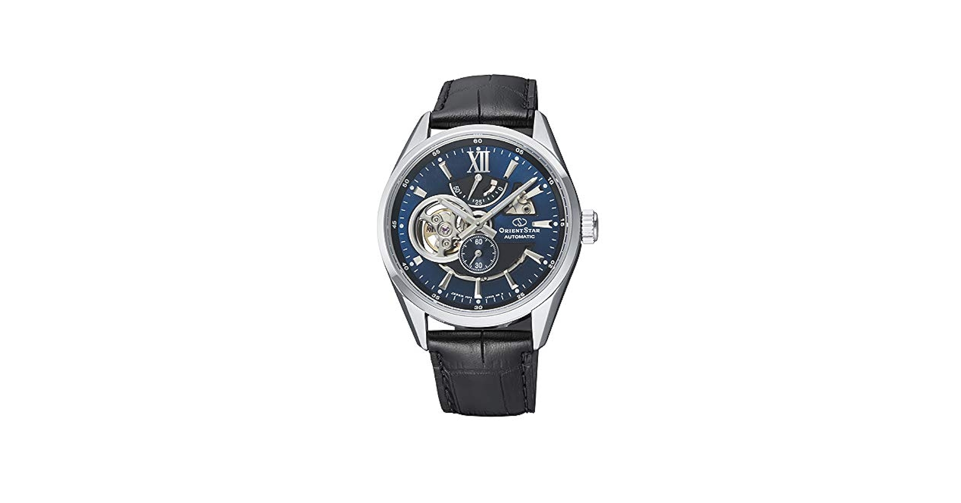 Amazon.com: Orient Star Semi Skeleton Blue Dial Sapphire