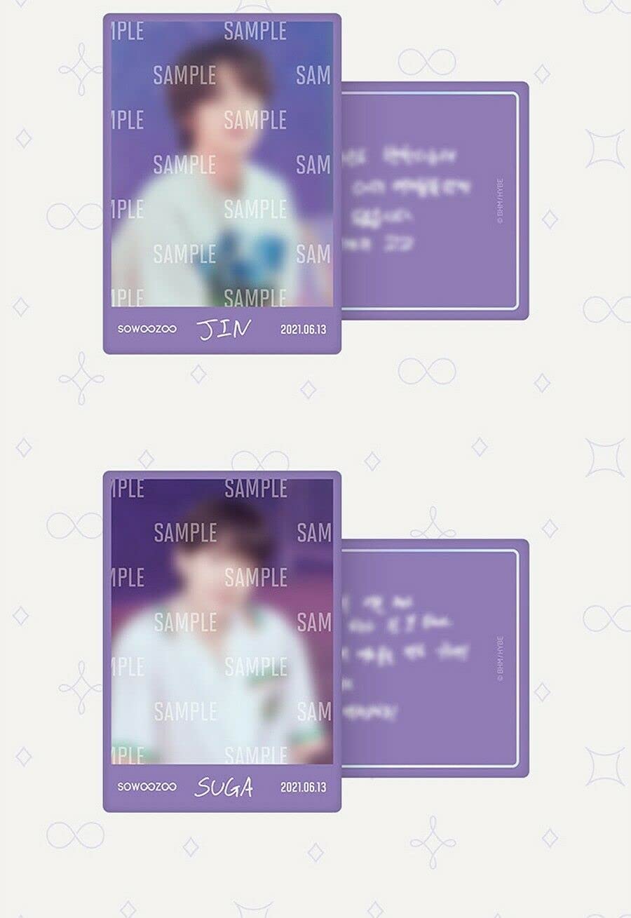 Amazon.com: BTS 2021 MUSTER SOWOOZOO Mini Photo Card Set ( Incl