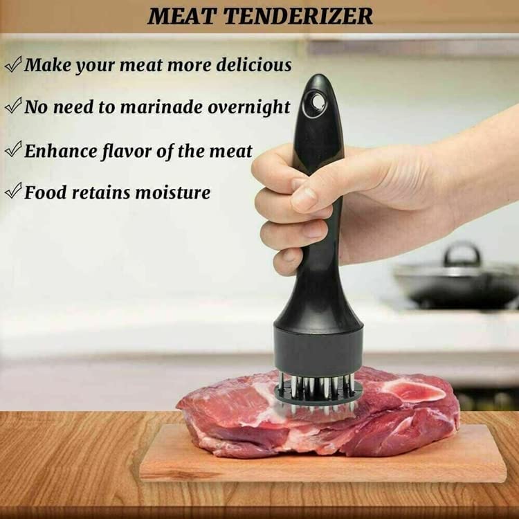 Utensile Cucina Professionale Batticarne In Acciaio Inox 304 - Martello Da Cucina A Doppia Faccia Con Manico Ergonomico Batti Carne Da Cucina - 13
