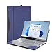 Produktbild Schutzhülle für 15,6 Zoll HP ProBook 450 G10 G9 G8 20232021 / ProBook 455 G10 G8 G9 Notebooktasche, 2-in-1 Schutzhülle aus PU-Leder (blau)