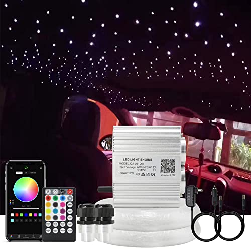 AKEPO 16W Dual Head Twinkle Fiber Optic Star Kit