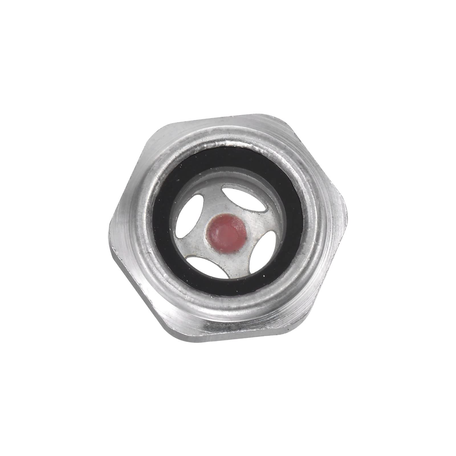 🔧 Sourcing Map 5 Unidades Mirilla Nivel Aceite 3/8" | Aluminio Y Vidrio Templado | Indicador Ventana Para Compresor Aire, Máquina Hidráulica, Reductor