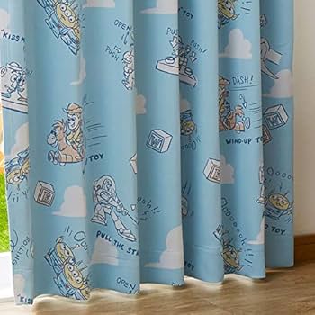 新品　海外　トイストーリー　カーテン Disney（ディズニー） カーテン 遮光 2級遮光 洗える 遮光カーテン 遮
