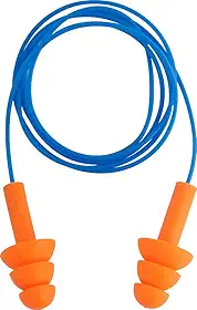 Vonder, Protetor Auditivo Tipo Plug, De Silicone, Com Cordão Em Pvc.