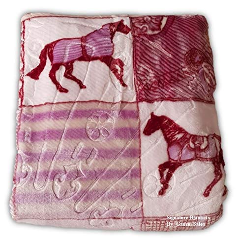 Signature Gaurni Sales Animal Print Polyester Double Layer King Size Double Bed Blankets (Multicolour, 220 x 240 cms )