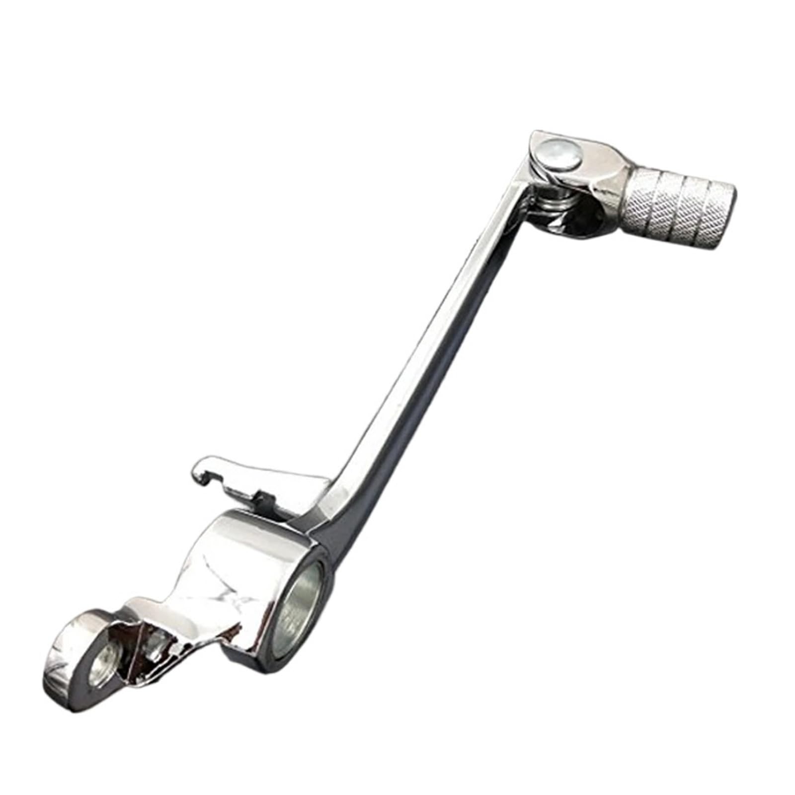 Hcbbcew Chrome Compatible With Yamaha Yzf-R6 2003-2005 Yzf R6s 2006-2009 Black Rear Pedal Foot Lever(Chrome)