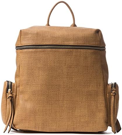 Handbag Republic New Womens Vegan Leather Travel Backpack Cute Korean Fashion With Two Side Zipper Pocket