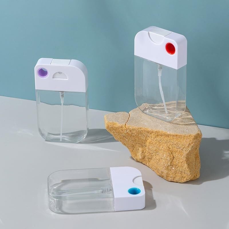 Mini butelki podróżne na perfumy, atomizer do perfum 3 szt. Plastikowa butelka z rozpylaczem 38 ml Może zawierać kosmetyki do samodzielnego wykonania, przenośne butelki na perfumy z możliwością wielok