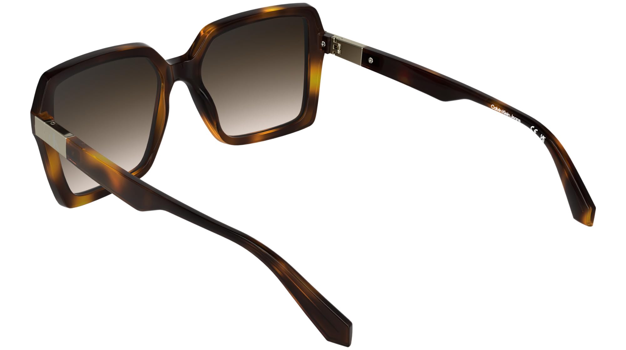 Calvin Klein Jeans Women's Sunglasses CKJ26602S - Havana with Gradient Brown Lens
