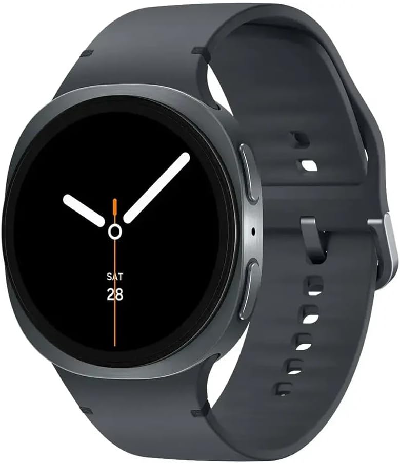 Samsung Galaxy Watch 8, 44mm Bluetooth Smartwatch, Graphite Color, Model SM-L330NDAAXAA (Renewed)