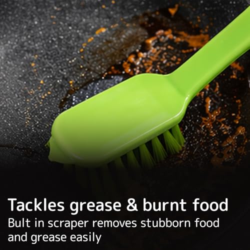 Image of ABENA Green Dish Brush, One Size