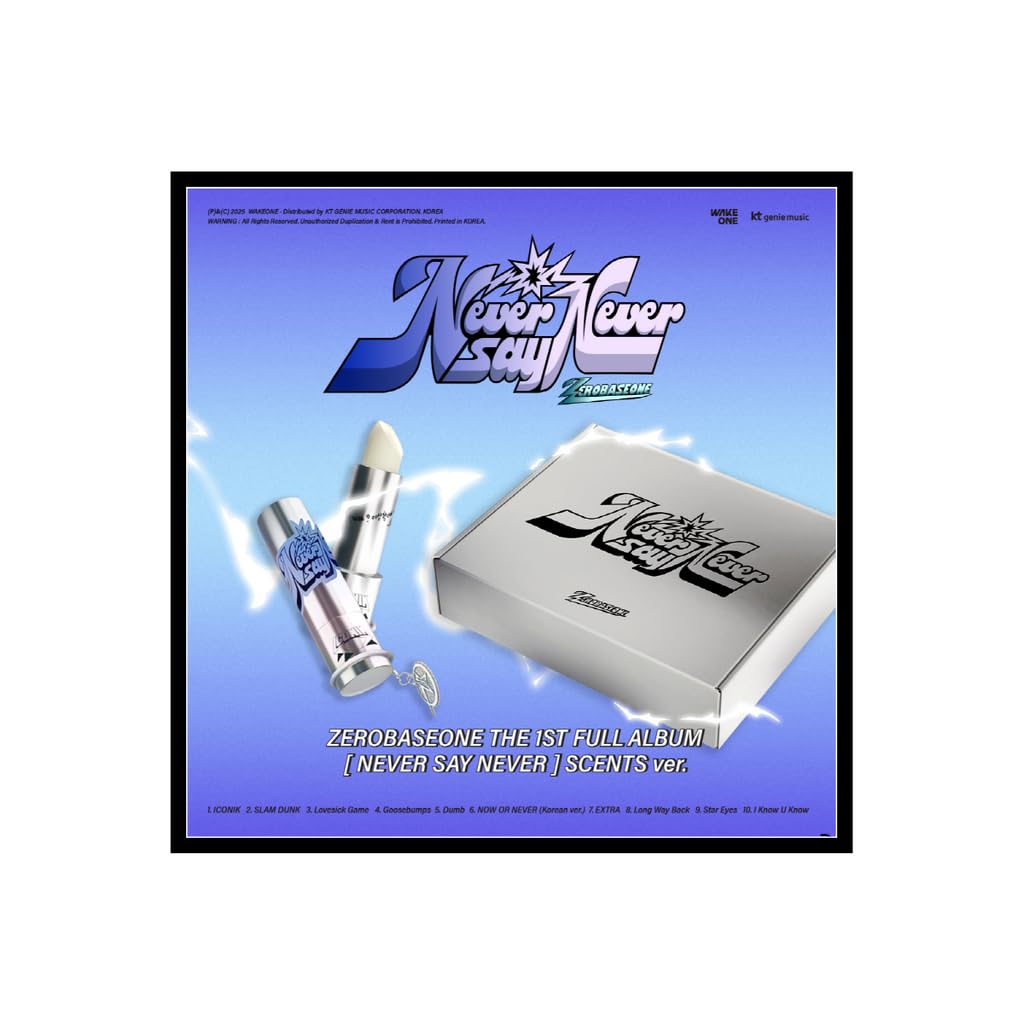 ZEROBASEONE Never Say Never [SCENTS Ver.] 1ST Full Album