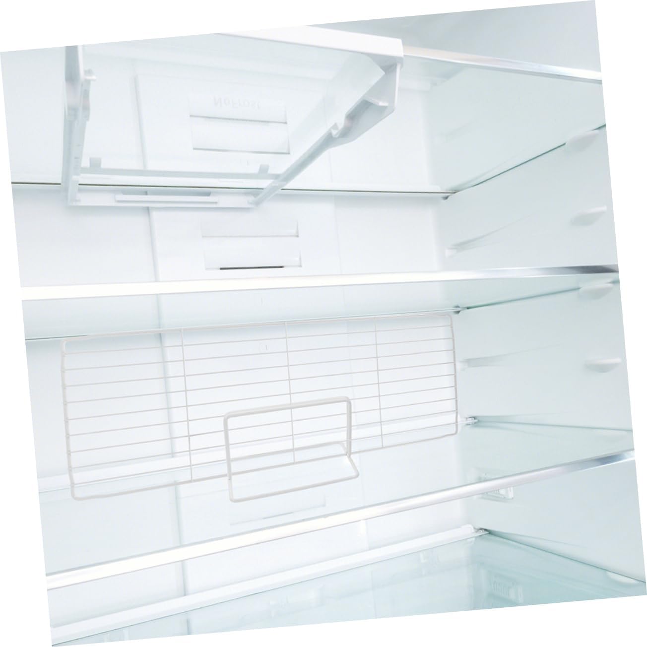 Heavy Duty Freezer Partition Metal Refrigerator Separator 2 Pack Iron Dividers Odor Prevention Ventilated Mesh