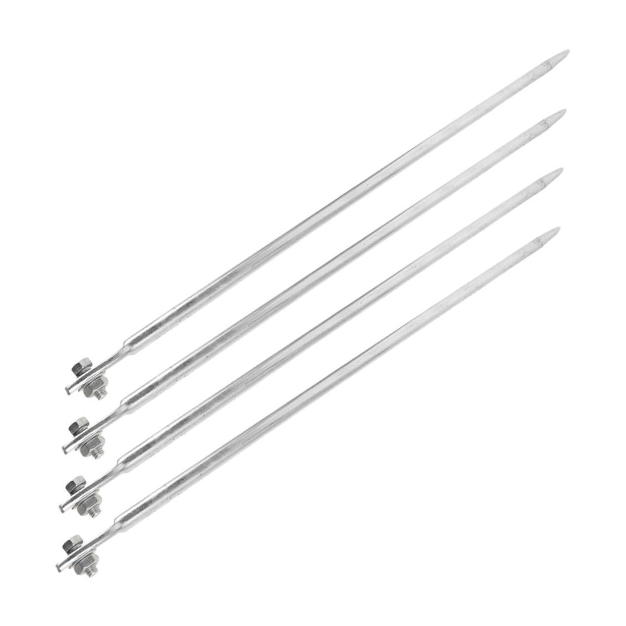 4pezzi Picchetto Di Messa Terra Portatile Per Messa Terra Per Antenne Domestiche Resistente Alle Intemperie Per Impianti Elettrici Esterni