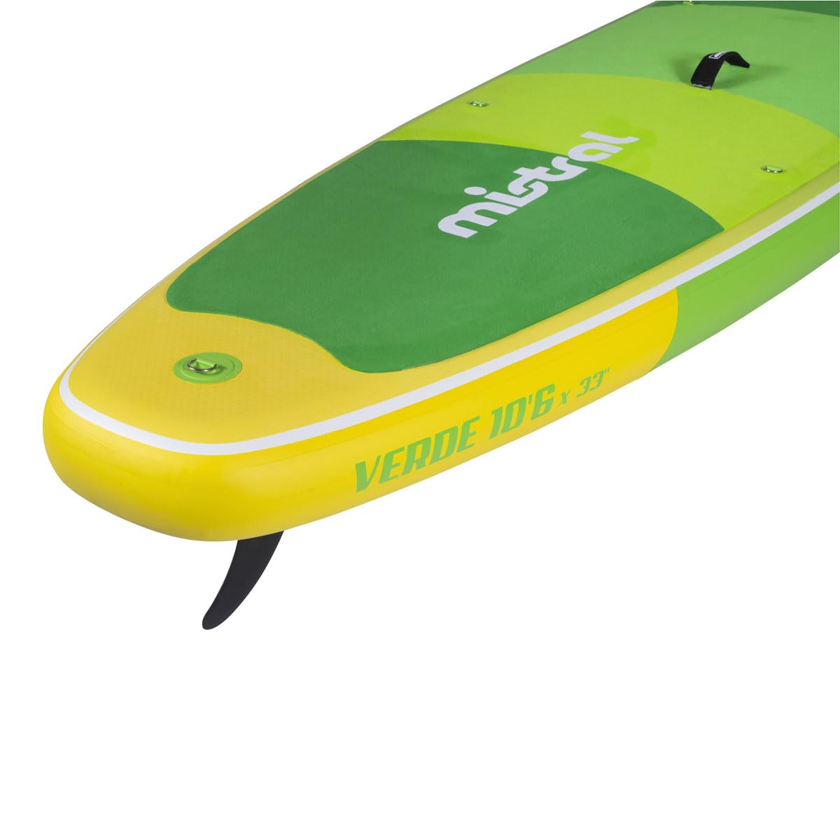 Mistral© SUP Board Set Verde 10'6 - Aufblasbar - für Kinder & Erwachsene - Anfänger & Fortgeschrittene - Mit Universal Kamerahalterung