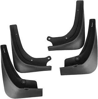 Vaguelly Protetor De Lama Da Roda Traseira 4 Unidades Para Carro Aba De Lama Da Roda Traseira Protetores Contra Respingos De Roda De Carro Flares De Carro Protetor De Lama De Roda