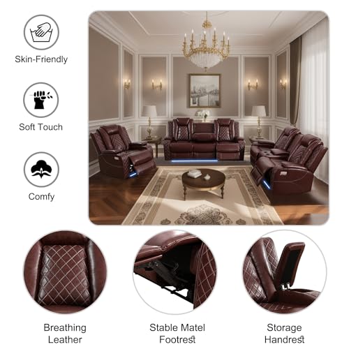 Sillón Plegable Burdeos miniatura 3